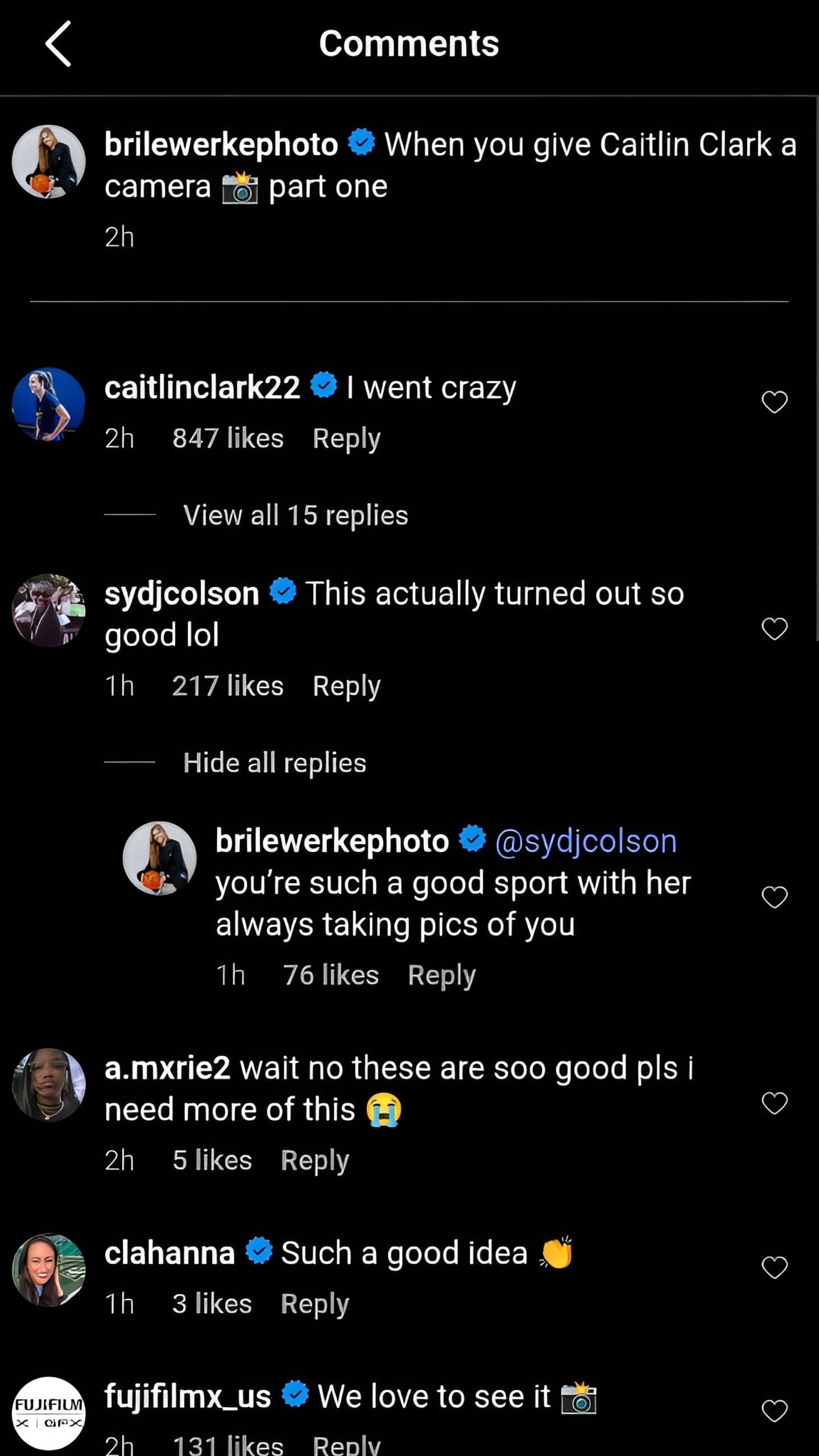 Comments on the post